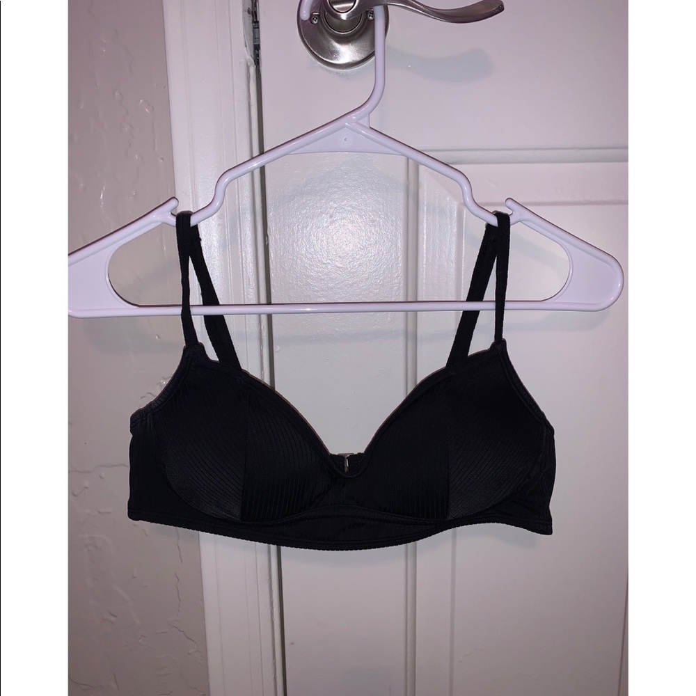 Xhilaration black bikini top